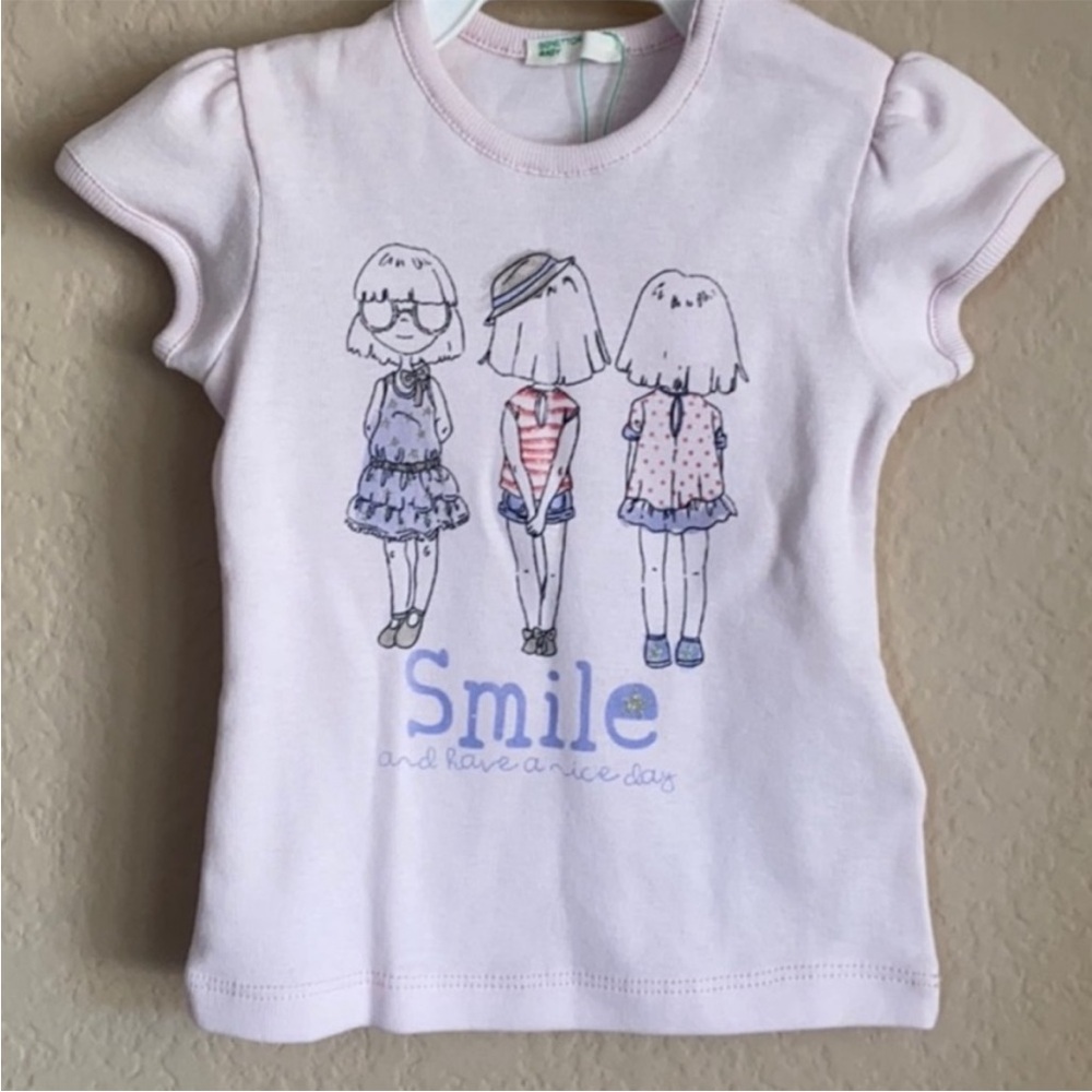 Benetton Baby tee shirt. NWOT